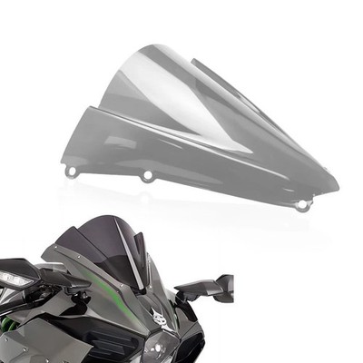 Front Windscreen Windshield For Kawasaki Ninja H2R H2 2015-2024 Black 2024