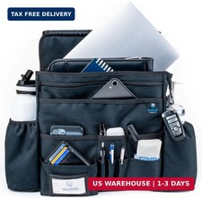 Rugged Tools Car Seat Organizer - Front Seat Organizer for Passenger Seat - Car