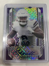 Kylin Hill - 3 Card Rookie Lot - Leaf Auto #7/7, Gold Standard RC #12/25, Patch 