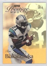 1999 Playoff Prestige SSD Spectrum Gold 115/500 Tim Biakabutuka #B018 0a1