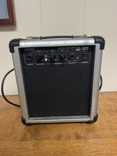 Esteban G-10 Guitar Amplifier 120V 60Hz Portable Audio Equipment Silver Tested