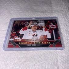 2023-24 Upper Deck Series 2 Program Of Excellence Canvas Rookies Owen Beck #C260