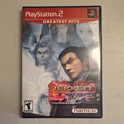 Namco Tekken Tag Tournament Greatest Hits PS2 Manual Multiplayer T NTSC-U/C