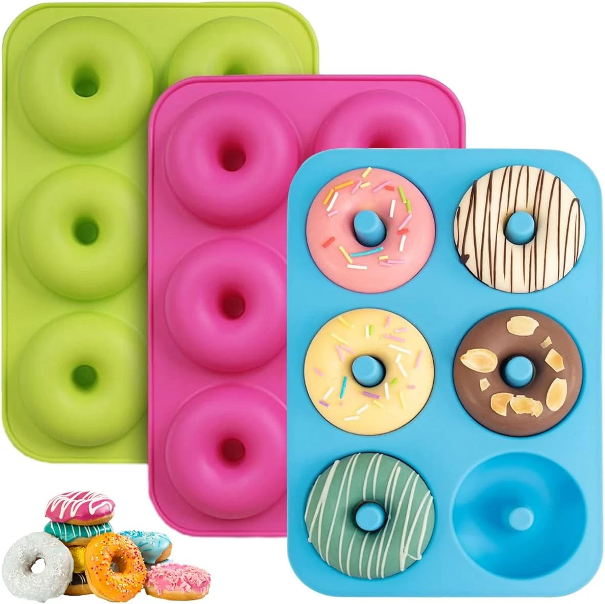 Home Pirottini In Silicone A Forma Di Fiore – Confezione 6 Pezzi – Lavabili E Riutilizzabili