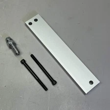 ASSA ABLOY Securitron Aluminum Shim Bracket Model 32 Hardware 8" Clear ASB-32CL