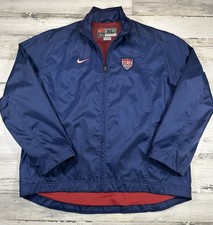 RARE VINTAGE 1999 NIKE USA SOCCER SOFTSHELL JACKET WOMENS SIZE XL 16-18