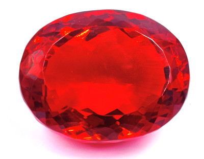 Brilliant Quality 399.0 Ct Natural Red Ruby Oval Shape IGL Gemstone 6FHR