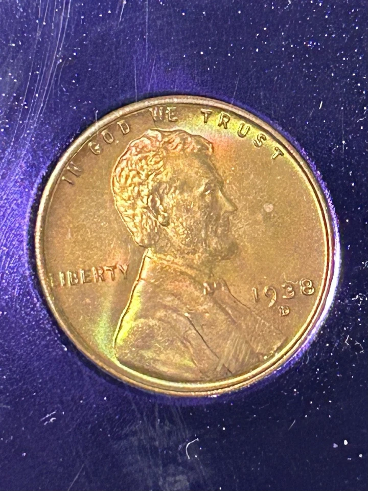 1938 D Lincoln Wheat Cent NGC MS67* RB STAR TONER BEAUTY COIN! BX20-5 - Image 4 of 4