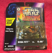 Kenner Star Wars Shadows of the Empire Boba Fett vs IG-88 2-Pack Comic
