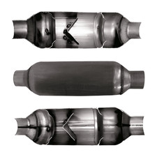 Jones Exhaust Jfp225 Flow Pack Muffler 2.25 Inlet 2.25 Outlet