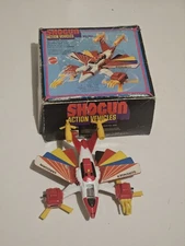 ROBOT - SHOGUN ACTION VEHICLE MATTEL-GORENGER VARIDORIN VINTAGE CARTOON