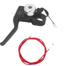 Left Brake Lever Nylon and Red Brake Cable Fits for GOTRAX GXL V2 Electric Sc...