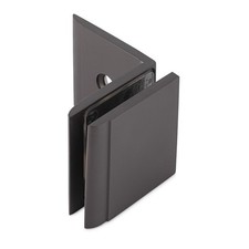 Concerto 90° Wall to Glass Clamp with Leg - Oil Rubbed Bronze Medium