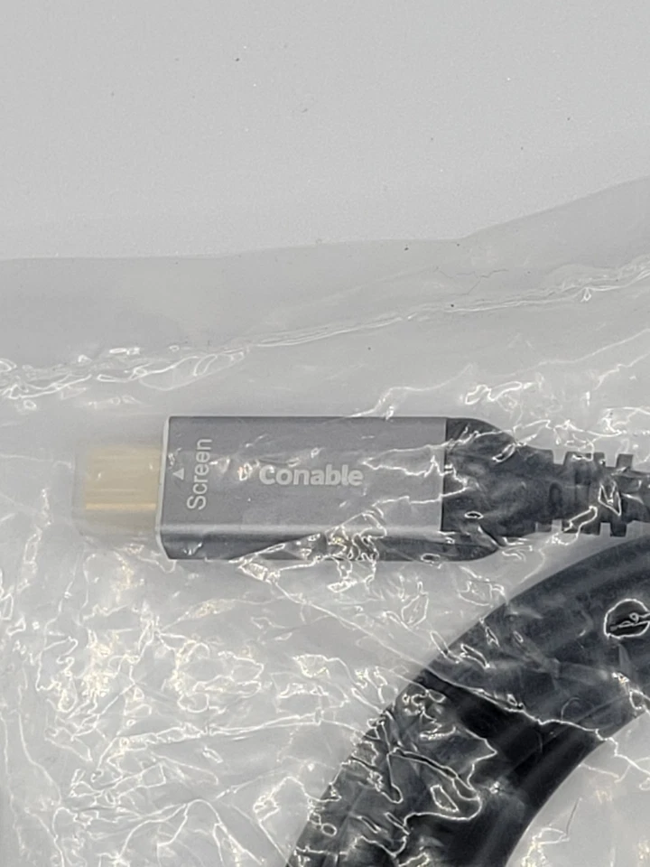Conable USB-C to Mini Display Port Cable 6FT – 4K Video Adapter – New Sealed - Image 3 of 4