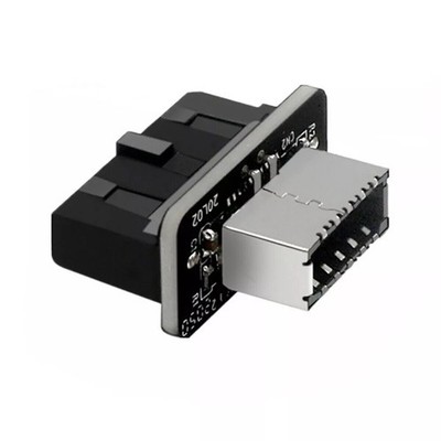 USB3.0 Interner Header auf USB 3.1/3.2 Typ C Front Typ E Adapter 20pin auf 19pin