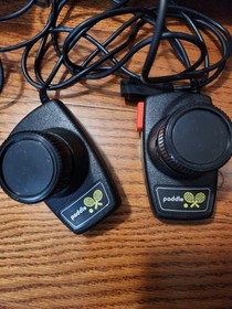 Atari 2600 Bundle Lot: 2 consoles, 30 Games,  26 Manuals, Paddles, joysticks  