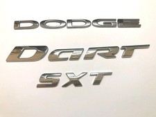 2013-2016 Dodge Dart Sxt Emblem Logo Letter Symbol Badge Rear Chrome Used Oem