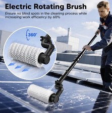 Solar Panel (rechargeable) Electric Cleaning ...