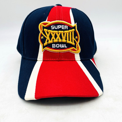 Super Bowl XXXVIII 38 Cap Hat 2004 in Houston New England Carolina New with Tags