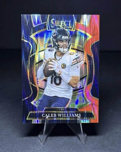 2025 Select Football #73 CALEB WILLIAMS BLACK/RED SHOCK CONCOURSE LEVEL