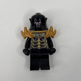 Lego Ninjago Overlord Minifigure 70728 Golden Master Rare READ