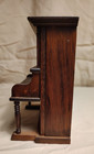 Vintage Mini Wooden Player Piano Music Box Doll House — photo 3