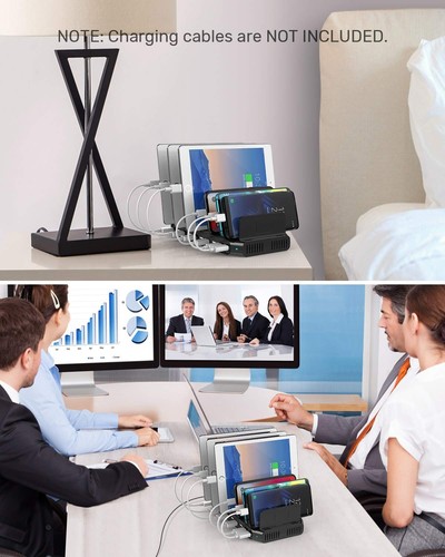 Fast Charging Station with Quick Charge 3.0, Multi USB Charger Station for Mu... - Picture 5 of 7
