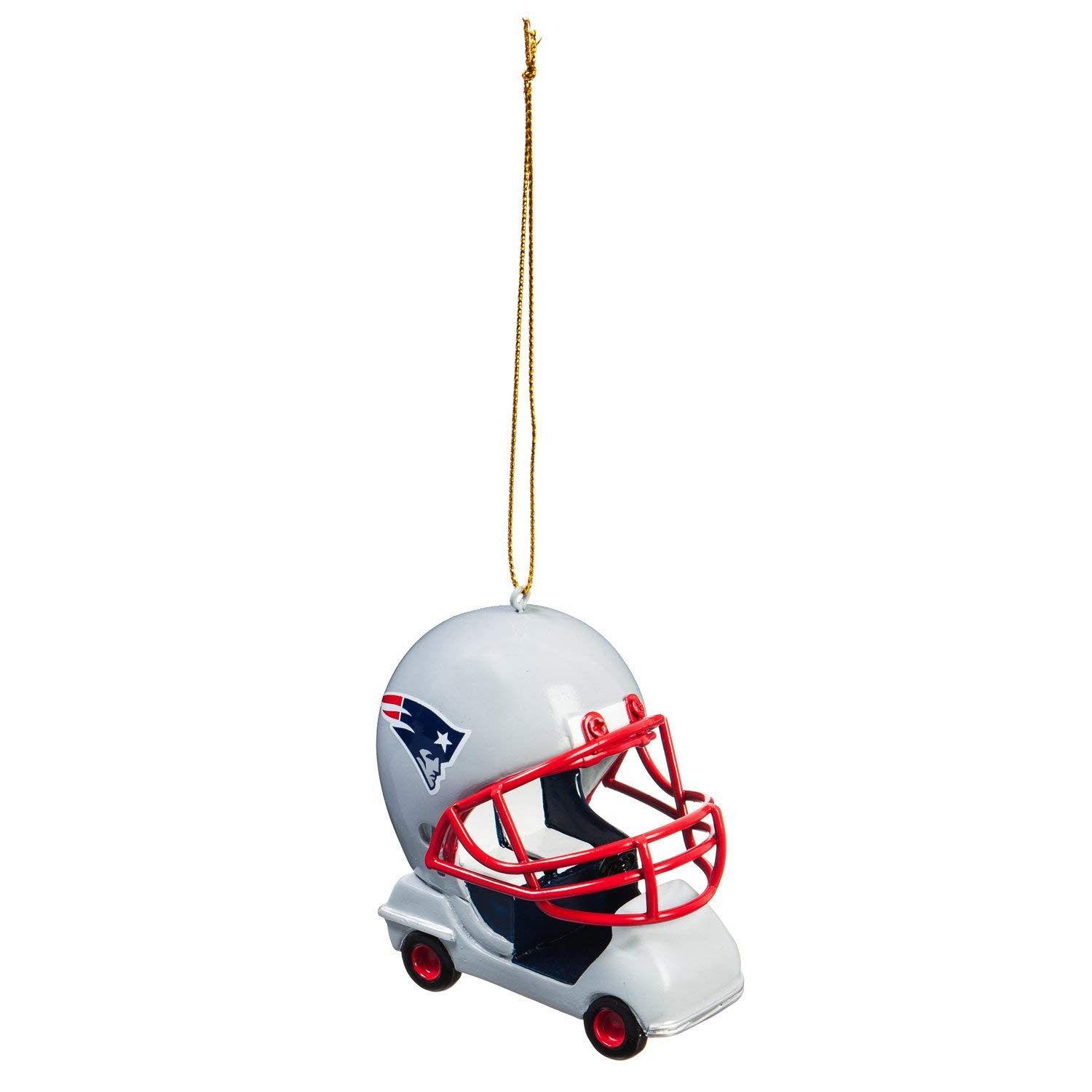 New England Patriots 4"" Field Cart Ornament