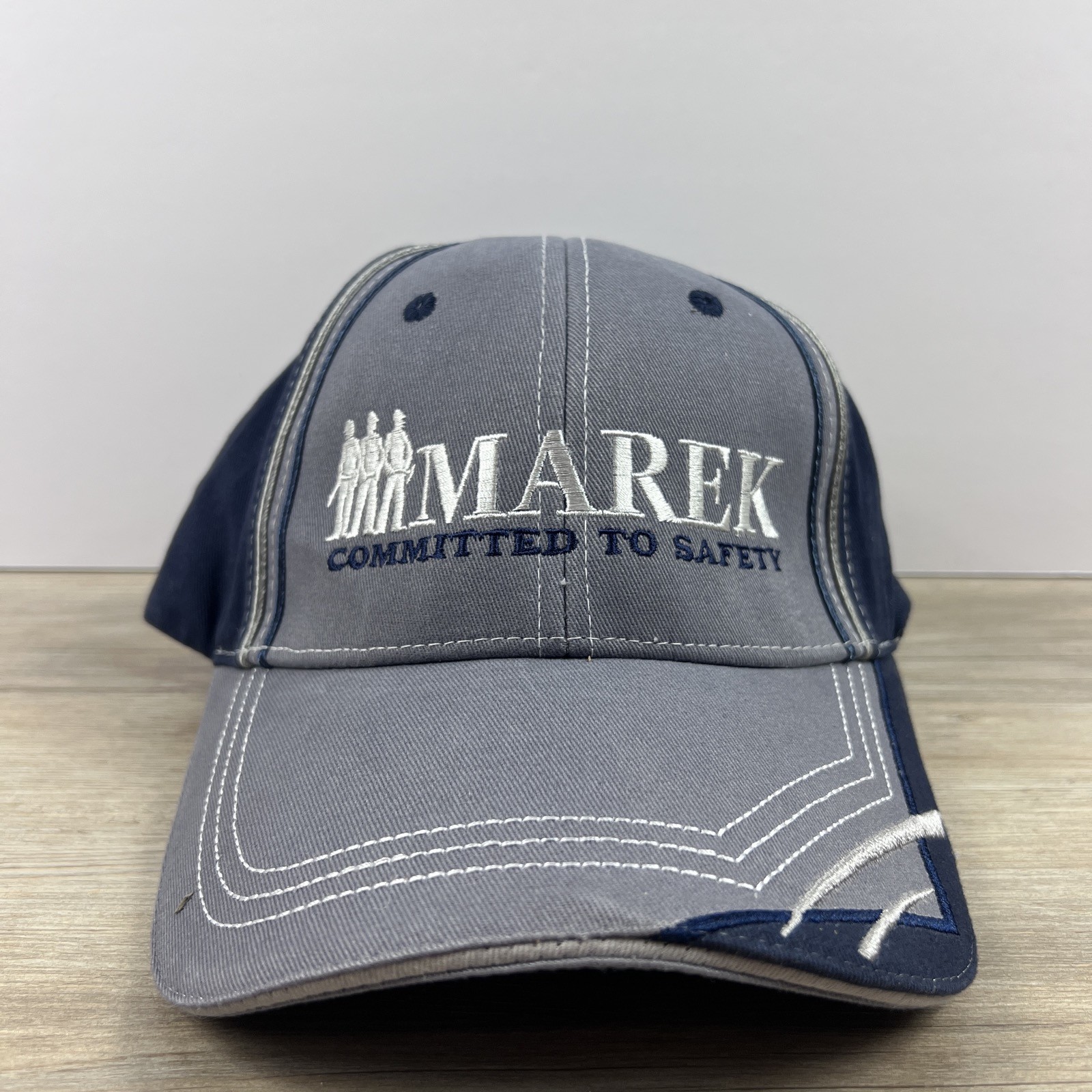 MArek Hat MAREK Hat Gray Adjustable Hat Adult Fit… - image 5