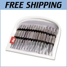 Wooden Interchangeable Circular Knitting Needles Set - 8 Sizes, Natural Design