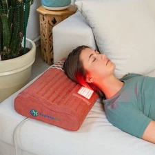 HealthyLine TAO Pillow Matrix Amethyst Tourmaline Jade for Neck Pain