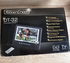 Silvercrest DT-32 Portable DVB-T Analogue TV Digital Radio Tuner