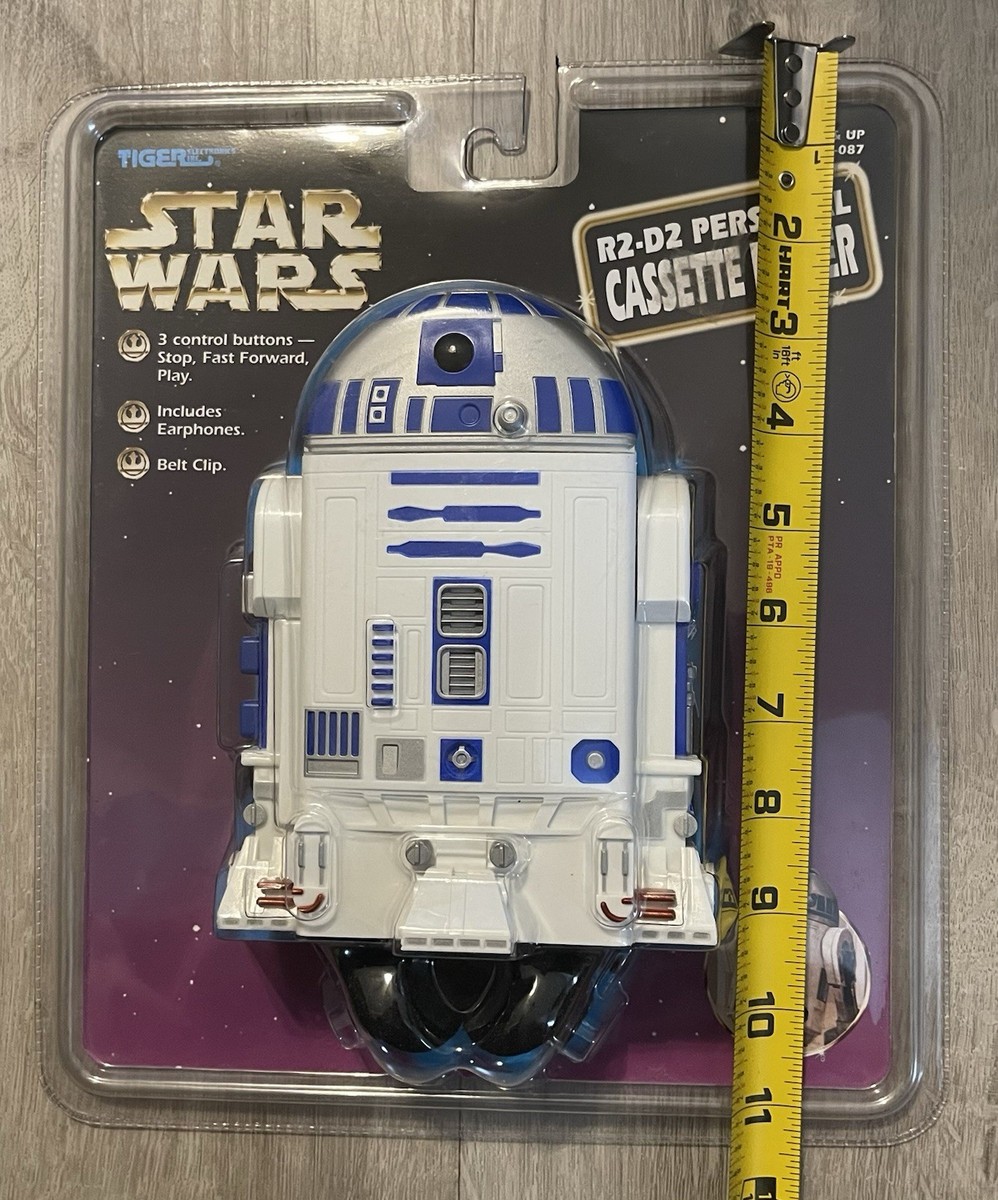 Star Wars R2 D2 Personal Cassette Player by Tiger 1997 for sale