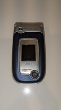 Sony Ericsson Z520a Blue  Silver Super Rare Cingular Flip Phone   Tested