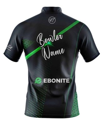 CUSTOM NAME Ebonite Ogma Bowling Jersey Long & Short Sleeve Shirts