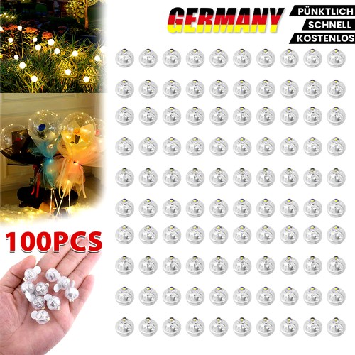 Balloon Lights Mini LED Light 100pcs Warm White for Balloons Wedding ...