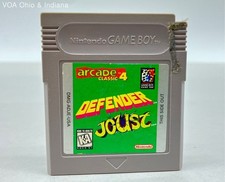 Arcade Classic No. 4 Defender Joust Nintendo Game Boy Cartridge Loose