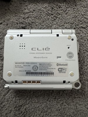 Sony Clie Handheld Palm PEG-UX50/U Comes with Cradle PEGA-JC40
