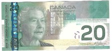 Canada 20 Dollars 2004 (2011) VF  AUY  Macklem/Carney