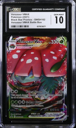 Venusaur VMAX graded CGC 10 for sale on eBay
