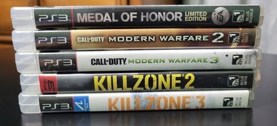 Bundle Call of Duty: Modern Warfare 2 &3 Killzone 2&3 Sony PlayStation 3 Lot