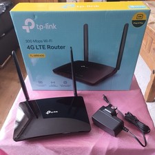 TP-Link TL-MR6400 4G LTE WiFi Router, SIM Card Slot, Cat4 N300 