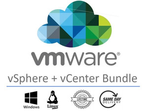 VMware vSphere 8 Enterprise Plus + VMware vCenter Server 8 I Bundle License