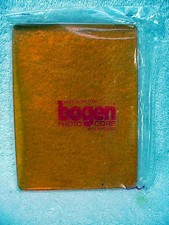 4 Bogen Stage square hard plastic filter set 4 11/16" x 6 3/8" color filters New
