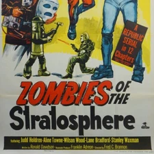 Zombies of the Stratosphere - 1952 original one sheet poster cinema