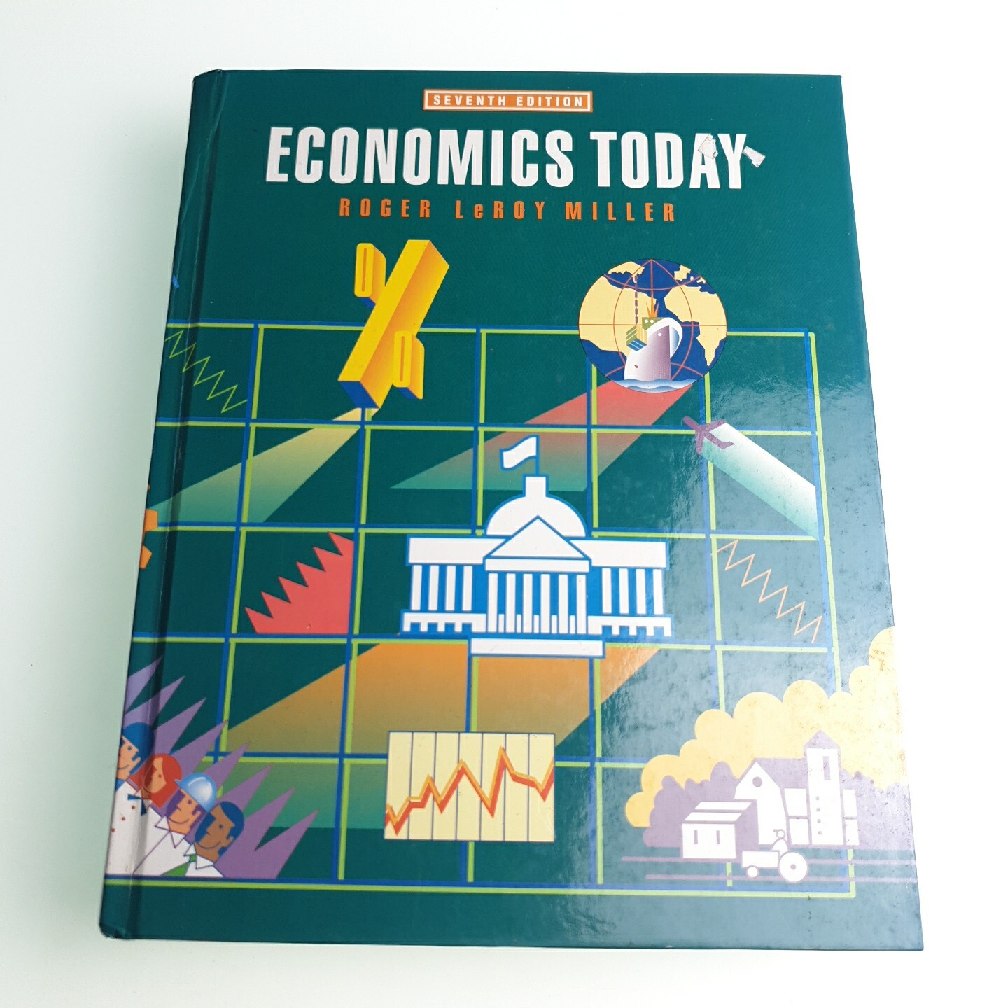 Economics Today Roger LeRoy Miller 1991 Hardback Book