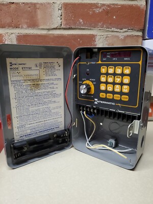 Intermatic ET715C Timer Electronic 7 Day Time Switch with Enclosure