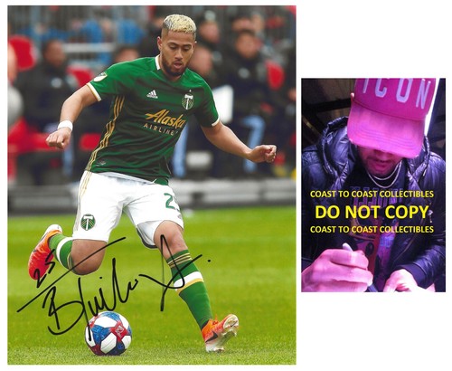 Bill Tuiloma signed Portland Timbers soccer 8x10 photo COA Proof autographed.. - Picture 1 of 2