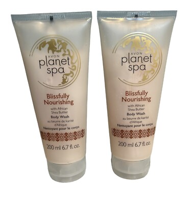 Beurre Corps Avon Planet Spa Au Beurre De Karité - 200 Ml, Hydratant Profond