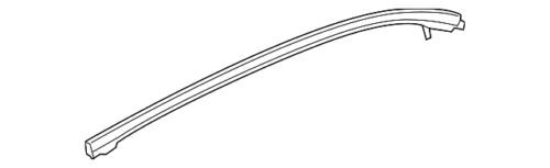Moldura superior para Mazda P/N BHS2-50-991B
